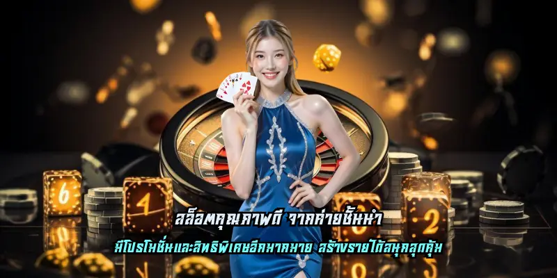 You are currently viewing สล็อตคุณภาพดี จากค่ายชั้นนำ อัตราจ่ายเงินตอบแทนสูง ได้เงินจริง