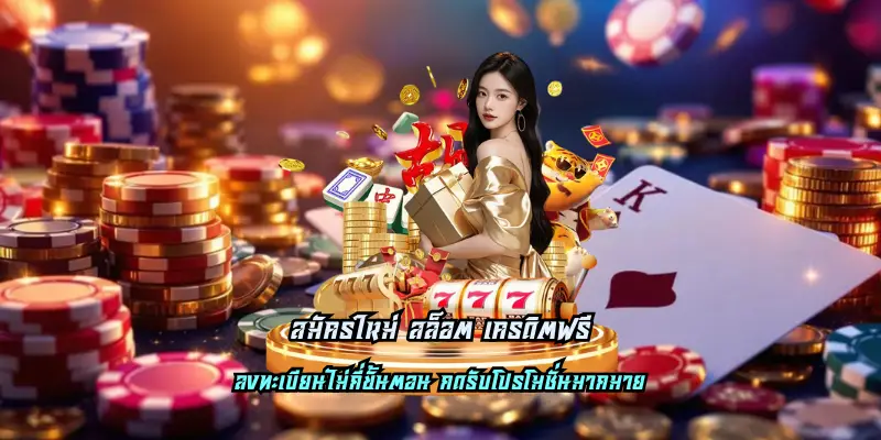 You are currently viewing สมัครใหม่ สล็อต เครดิตฟรี เล่นฟรี ทุกค่าย ไม่ต้องฝาก