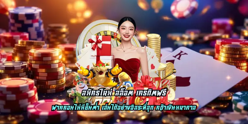 สมัครใหม่ สล็อต เครดิตฟรี