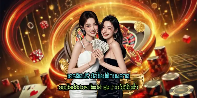 เครดิตฟรี มือใหม่ห้ามพลาด
