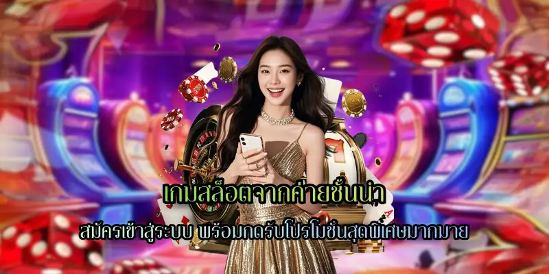 เกมสล็อตจากค่ายชั้นนำ